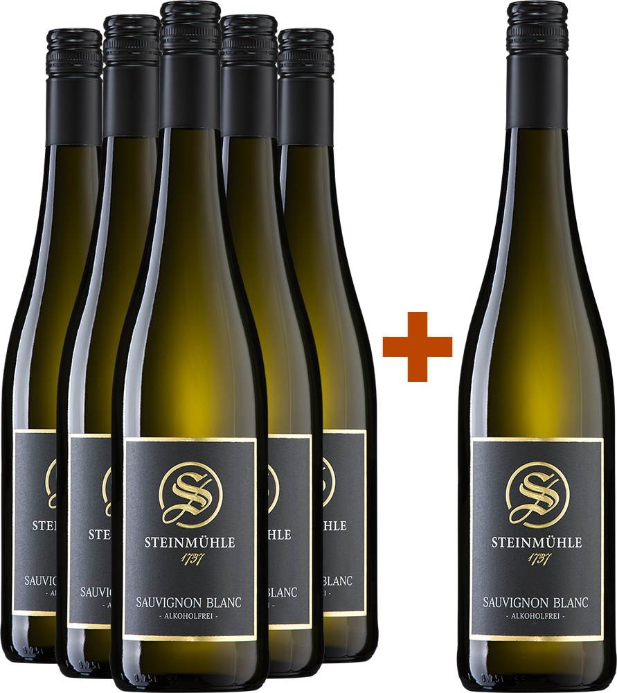 5+1 Paket Sauvignon Blanc Alkoholfrei