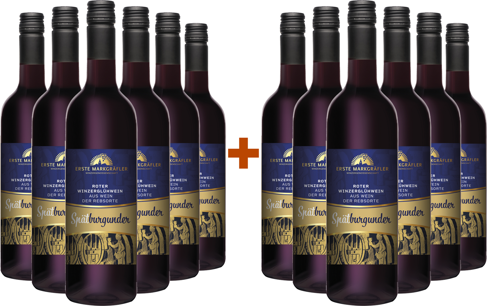 6+6 Paket Roter Winzerglühwein