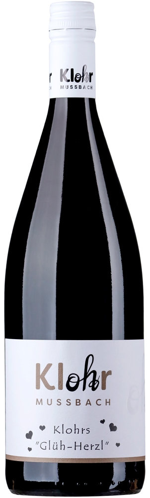 Klohr's Glüh-Herzl, rot 1,0 L