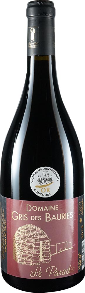 2015 Cuvée Paradis Côtes du Rhône AOP BIO