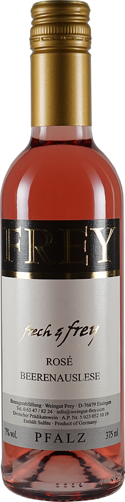 2018 frech & frey Beerenauslese Rosé 0,375 L