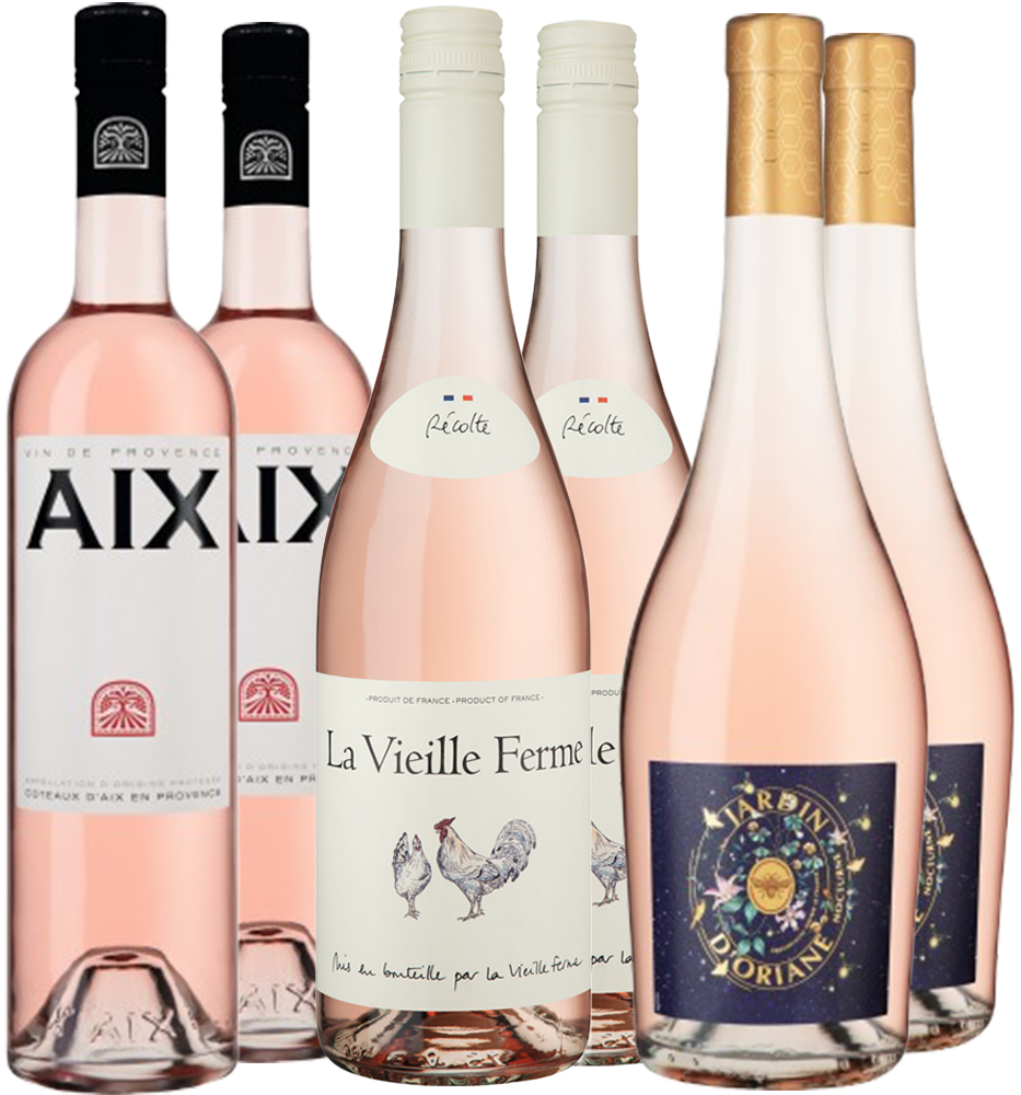 Frankreich Rosé-Paket