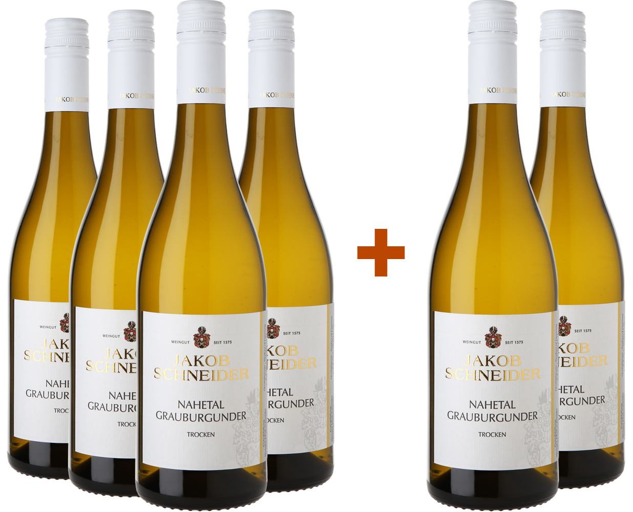 4+2 Paket Nahetal Grauburugnder - Weingut Jakob Schneider