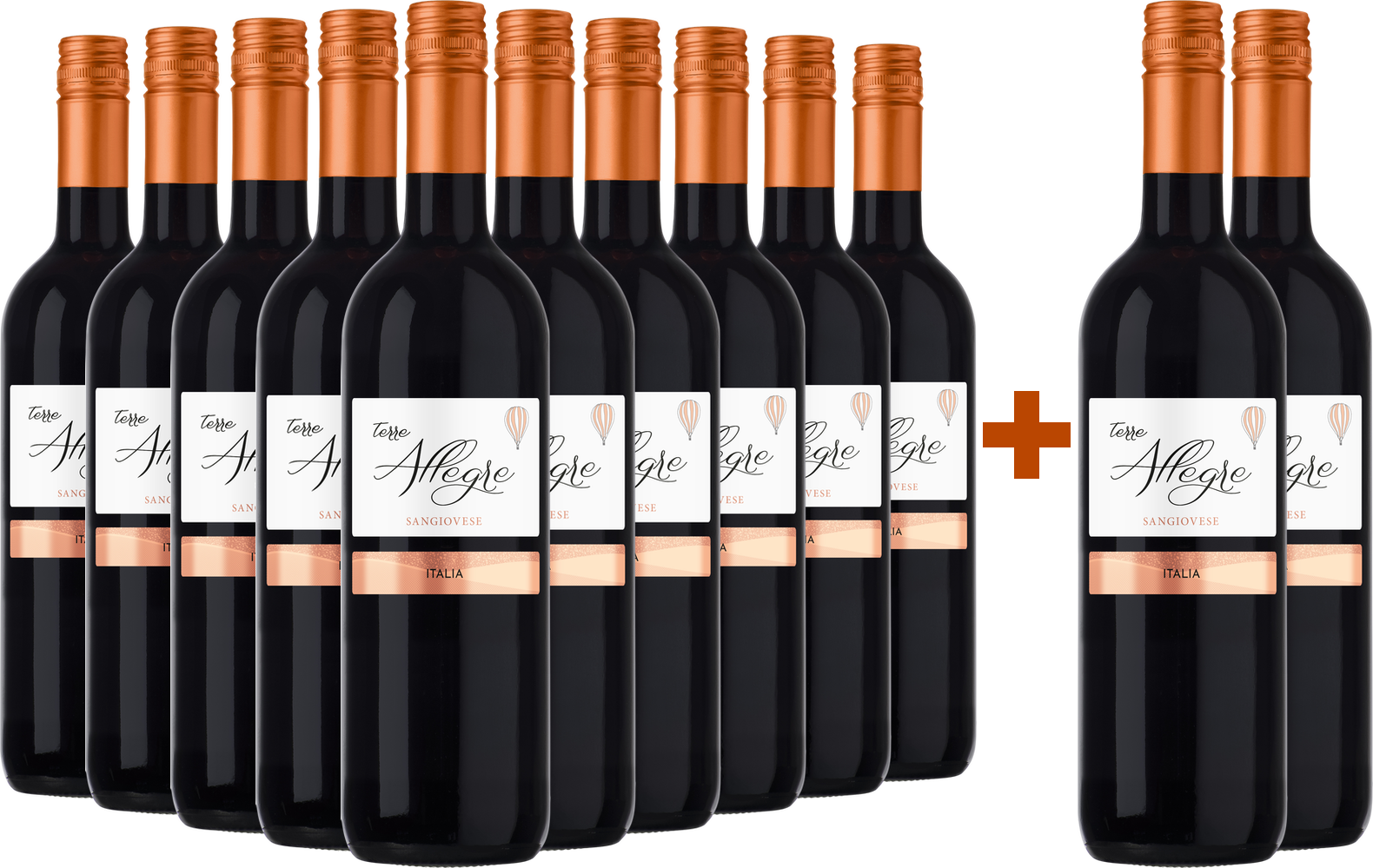 10+2 Paket Terre Allegre Sangiovese Puglia