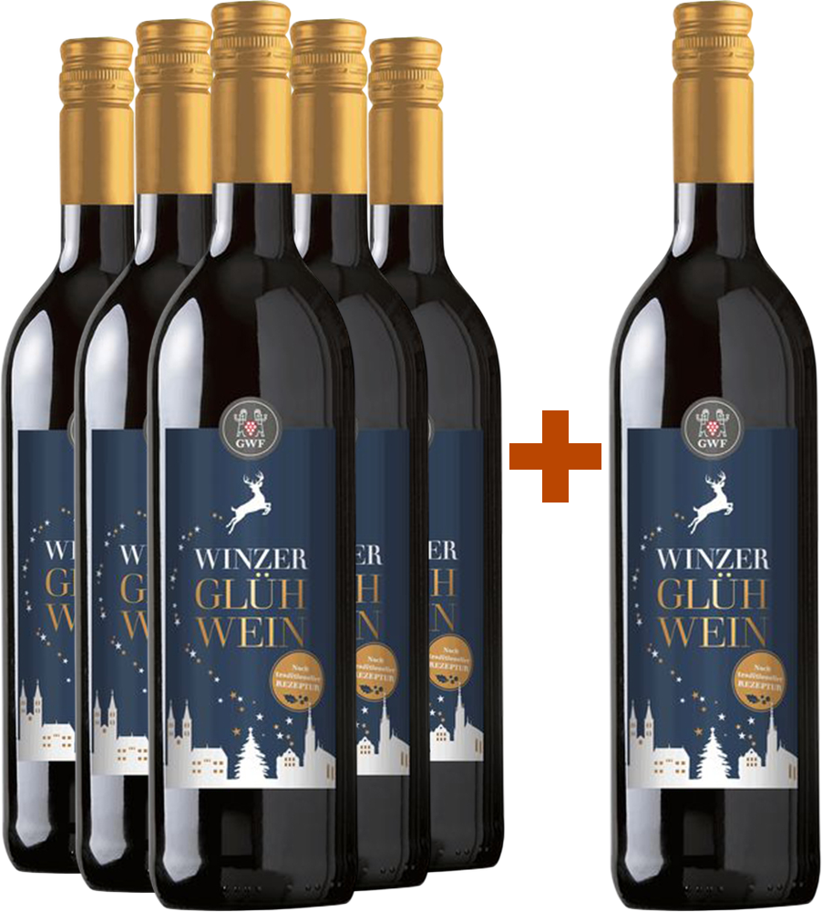 5+1 Paket Winzer-Glühwein Rot