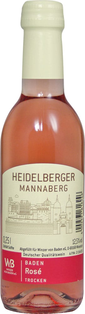 Rosé Heidelberger Mannaberg Weinmini 0,25 L