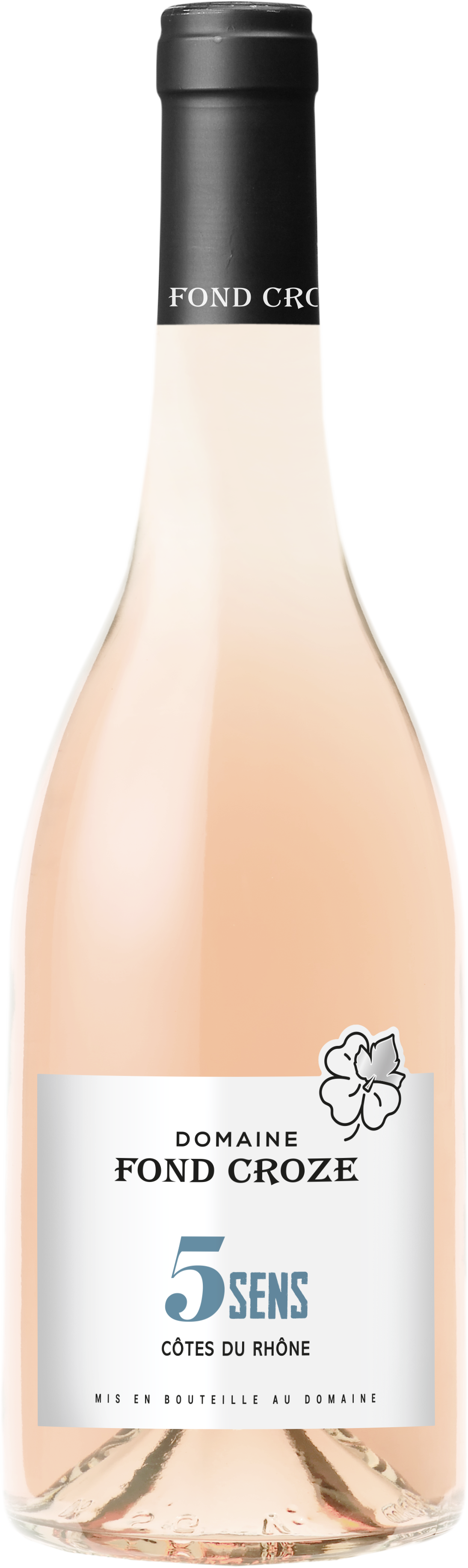 2024 5 Sens Rosé Côtes du Rhône AOP BIO