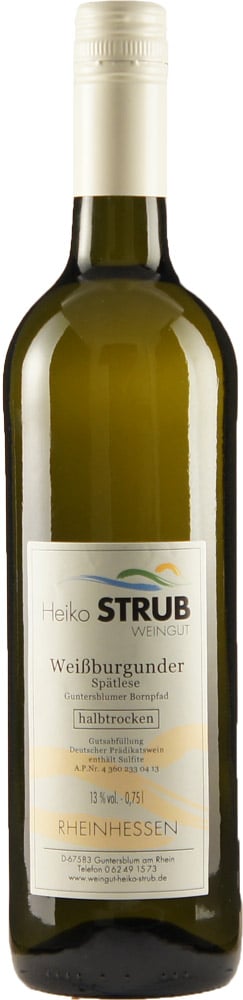 2014 Weißer Burgunder Spätlese