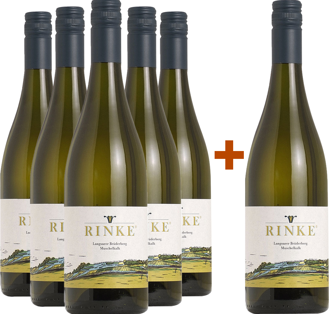 5+1 Paket Chardonnay Muschelkalk trocken
