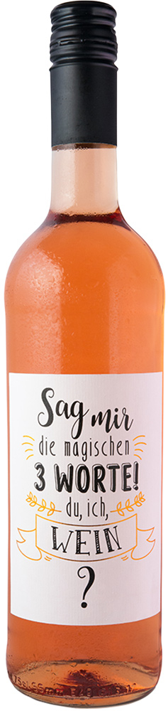 Rosé - Wein trifft auf Poesie "sag mir"