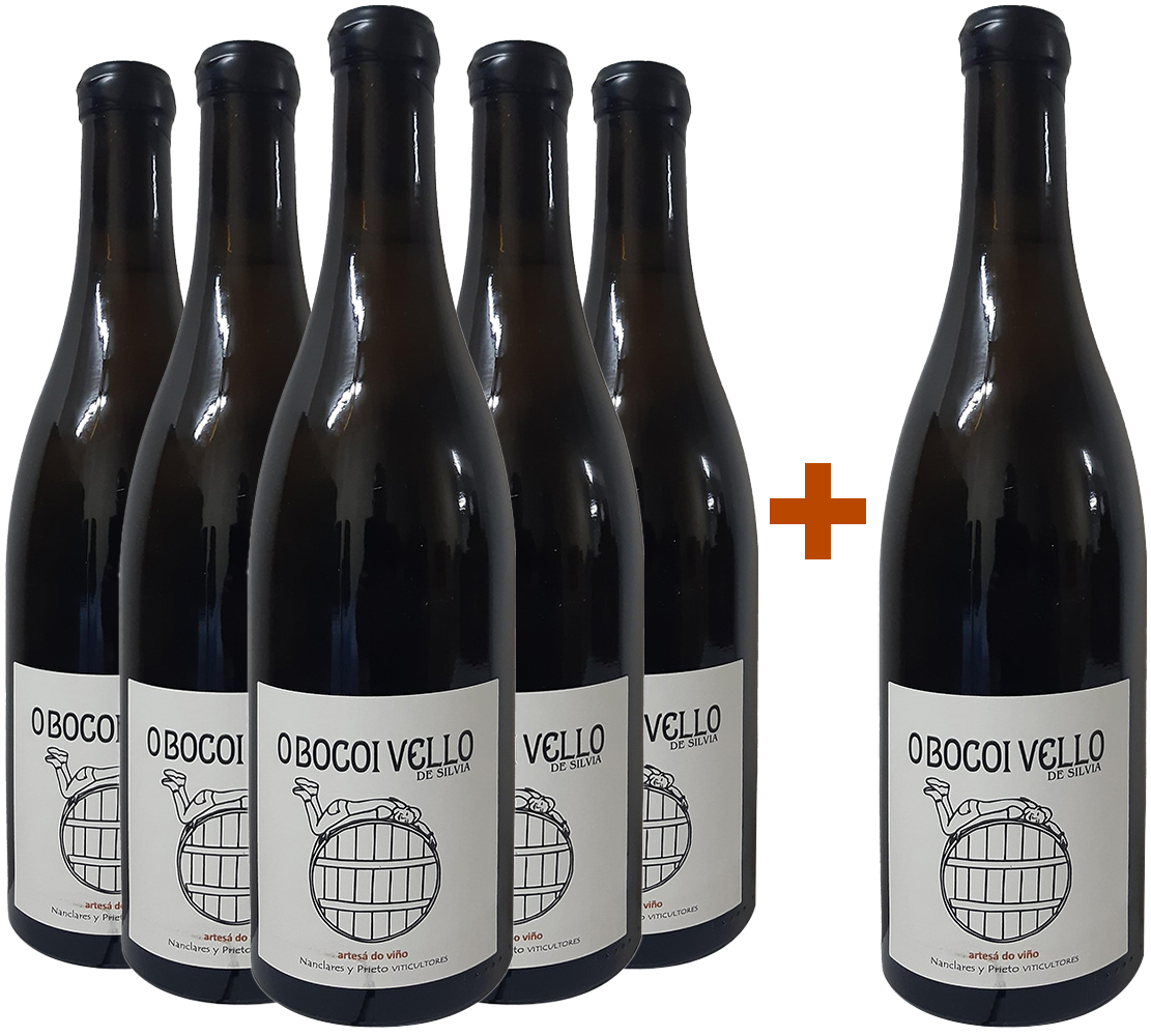 Pack Descuento 5+1 Nanclares O Bocoi Vello Rías Baixas DO