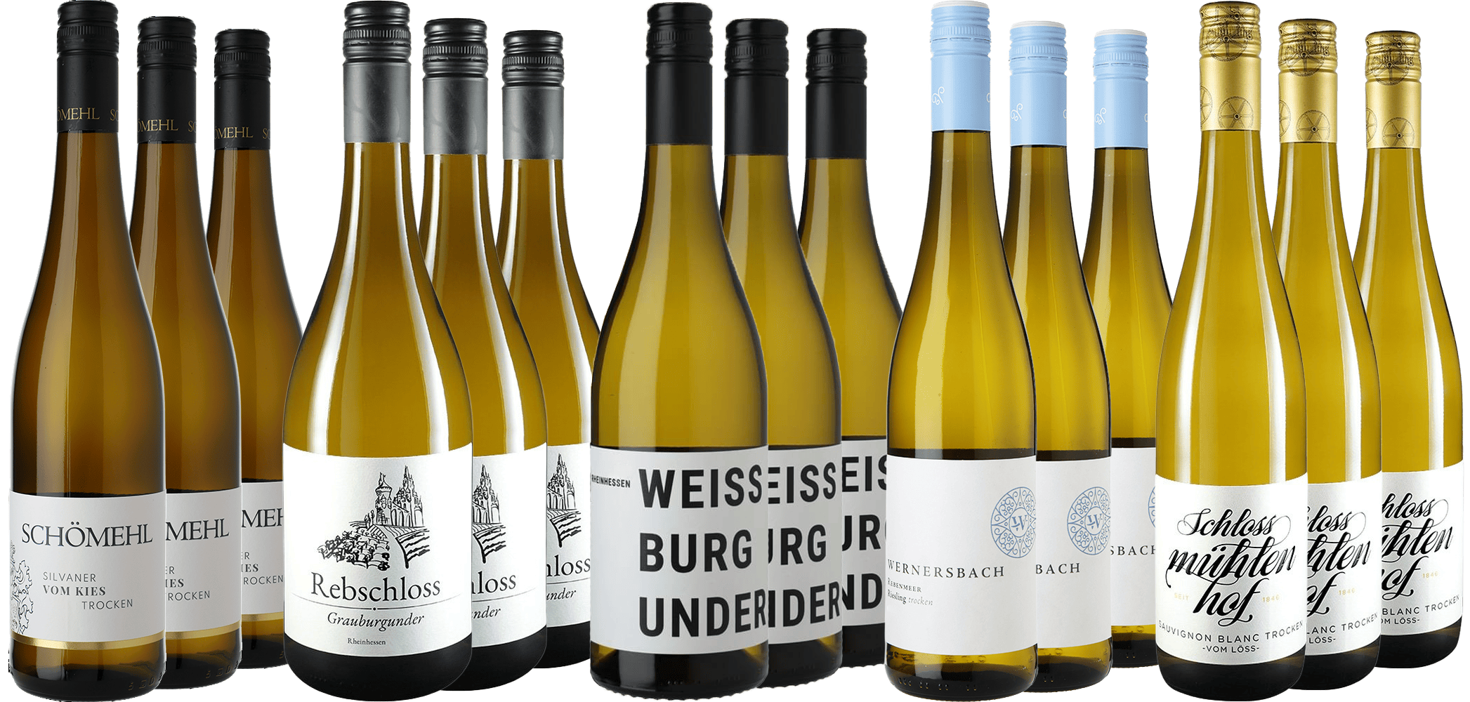 Großes Weißwein Entdecker-Paket