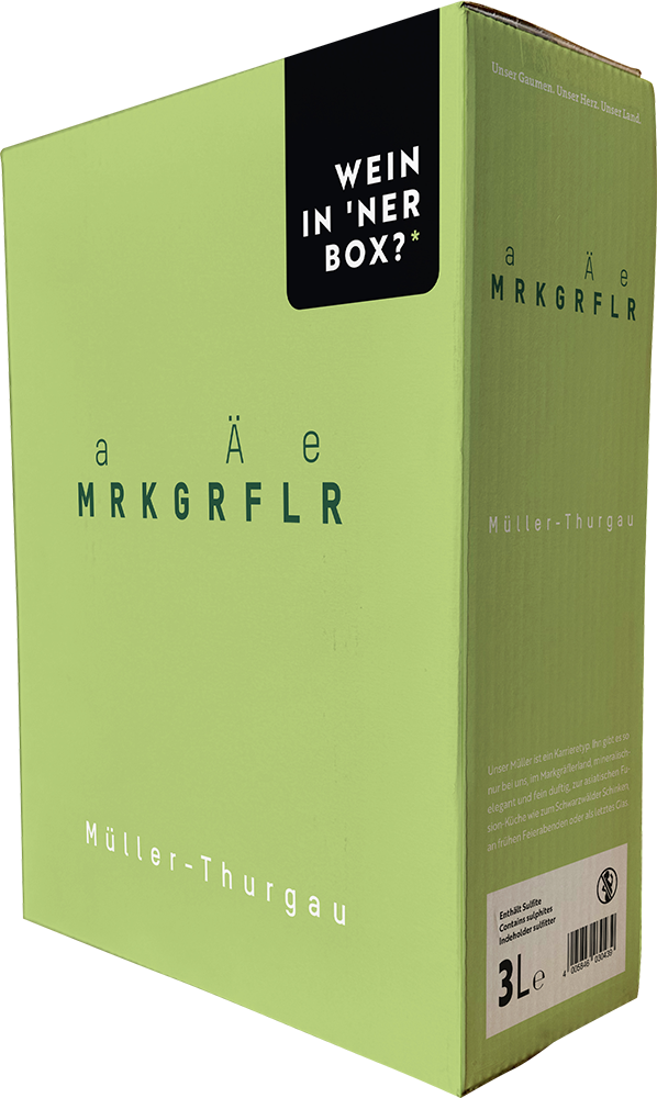 2024 MRKGRFLR Müller-Thurgau Bag in Box 3,0 L