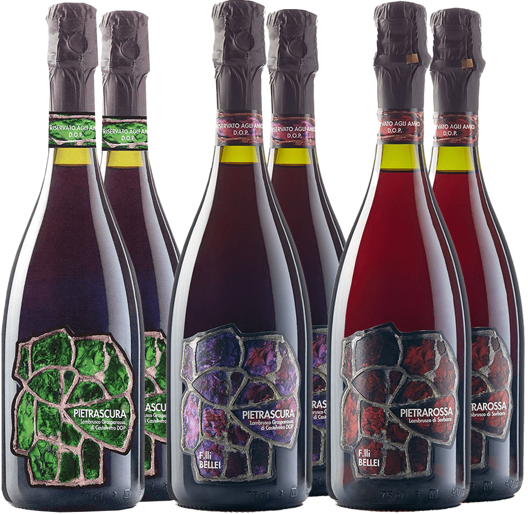 Pezzuoli Kennenlern-paket Lambrusco