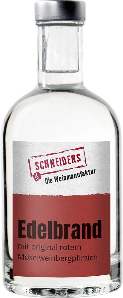 Edelbrand vom rotem Moselweinbergpfirsich 0,35 L