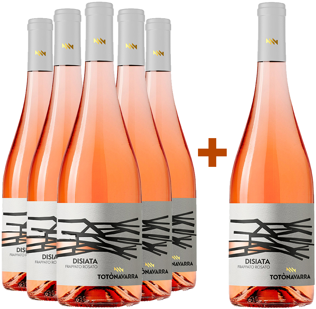 5+1 Paket Disiata Frappato Rosato Terre Siciliane IGP