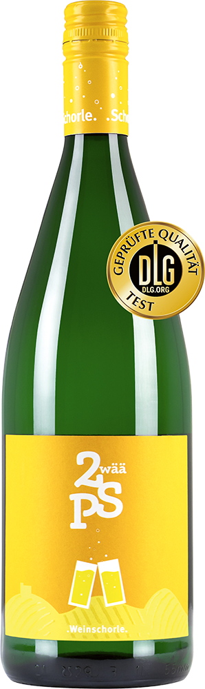 Weißweinschorle "Zwää PS" 1,0 L