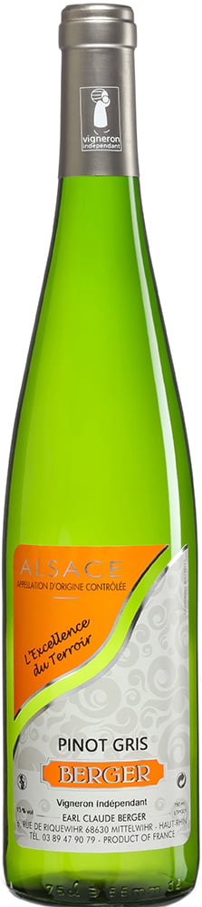 2025 Pinot gris "L'excellence du terroir" Alsace AOP