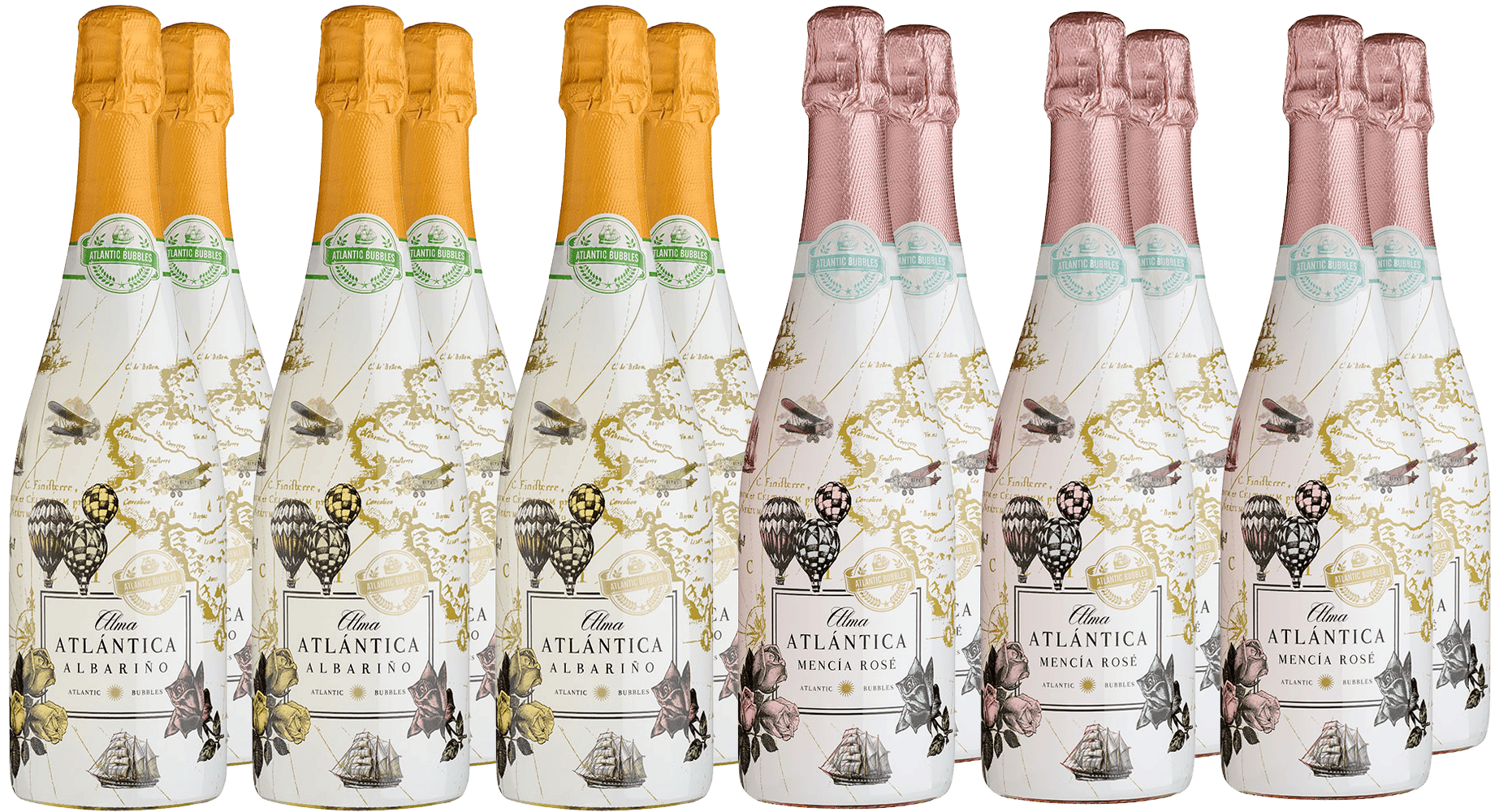 Kennenlernpaket Alma Atlantica Schaumwein