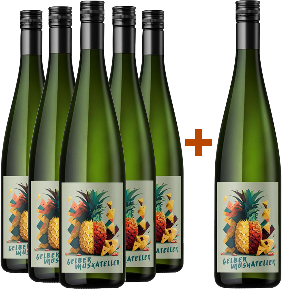 5+1 Paket Gelber Muskateller süß