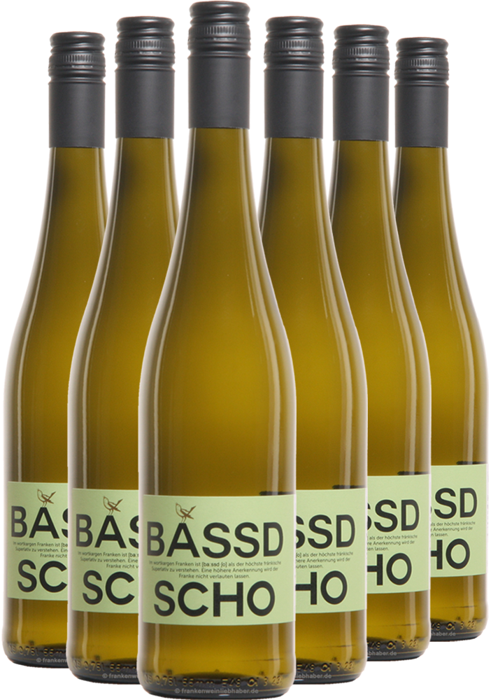 Cuvée weiß "BASSD SCHO" Paket