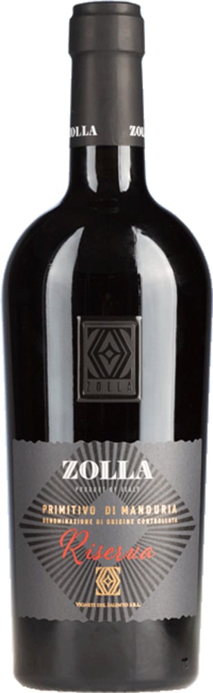 2018 Zolla Vigneti del Salento Primitivo di Manduria DOC Riserva