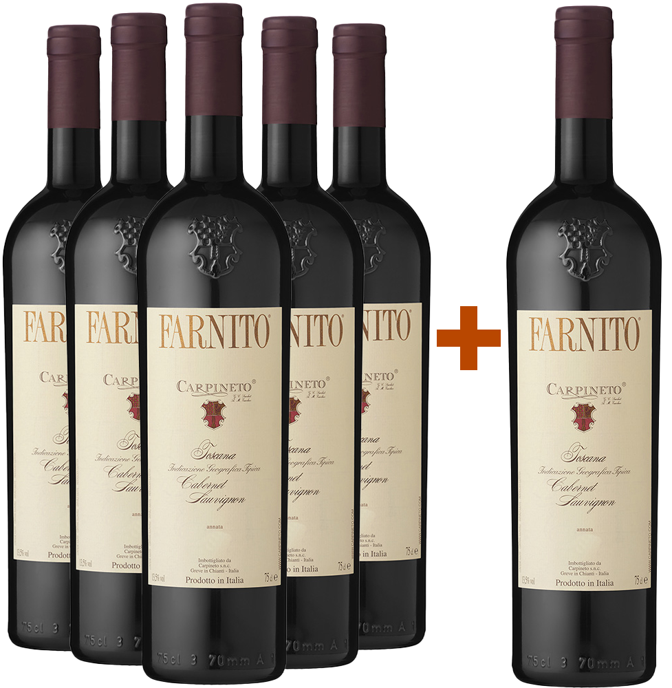 5+1 Farnito Cabernet Sauvignon Toscana IGP