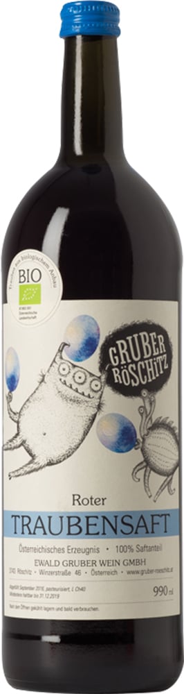 Traubensaft rot BIO 1,0 L
