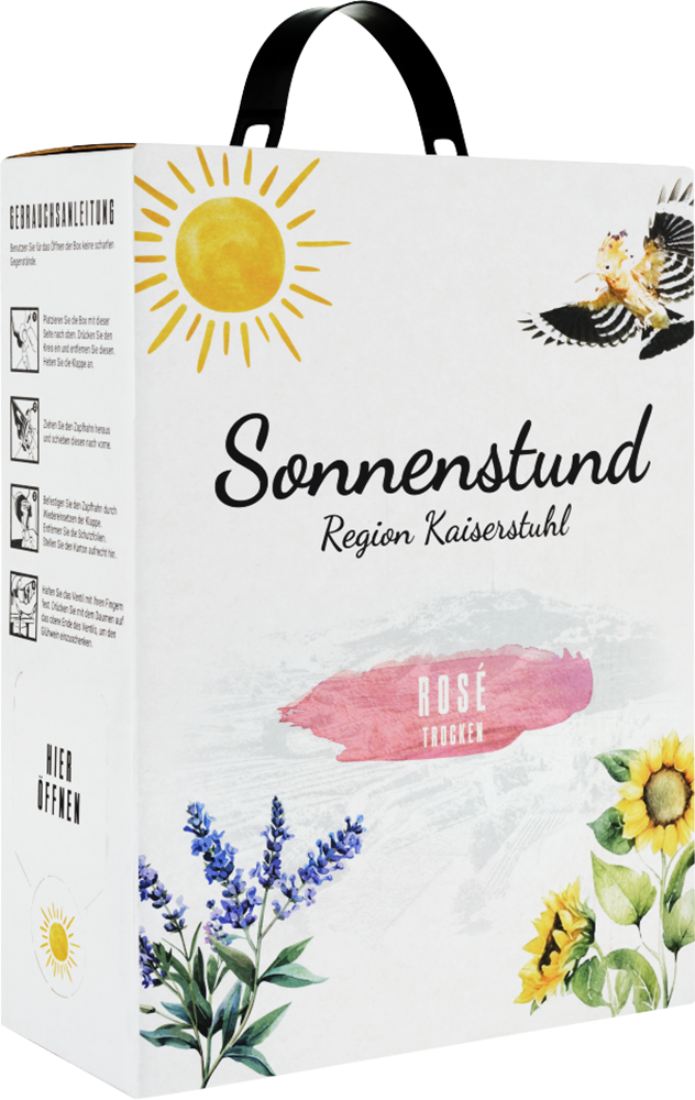 2025 Sonnenstund Rosé, Bag-in-Box, 3 L, Region Kaiserstuhl, Baden 3,0 L