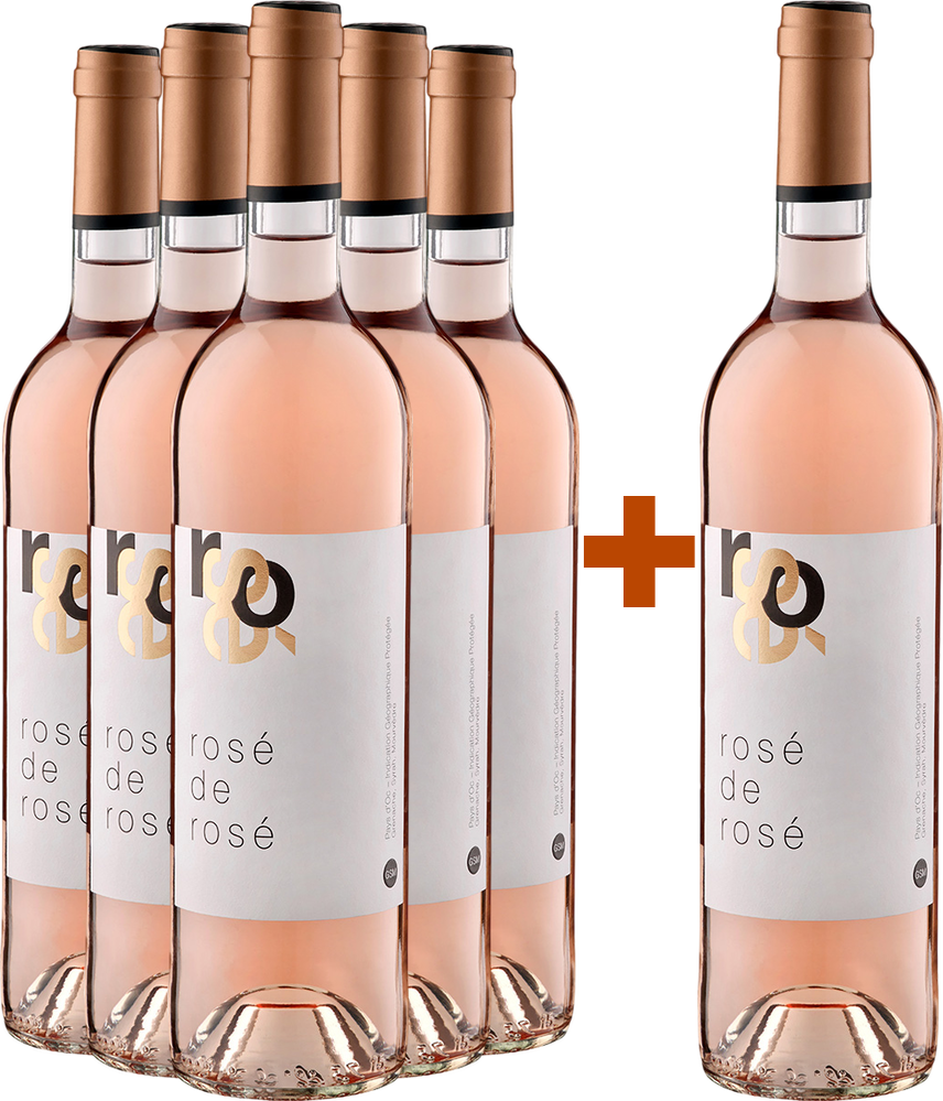 5+1 Rosé de Rosé IGP Côtes de Thongue BIO