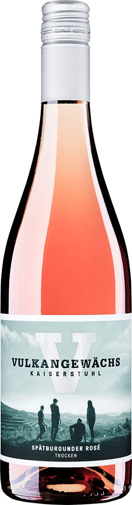 2025 Vulkangewächs Spätburgunder Rosé, 0,75 L, Region Kaiserstuhl, Baden