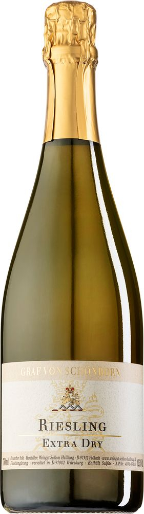 Schloss Hallburg Riesling Sekt extra dry