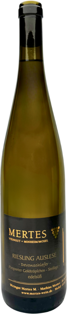 2025 Devonschiefer Goldtröpfchen Riesling Auslese