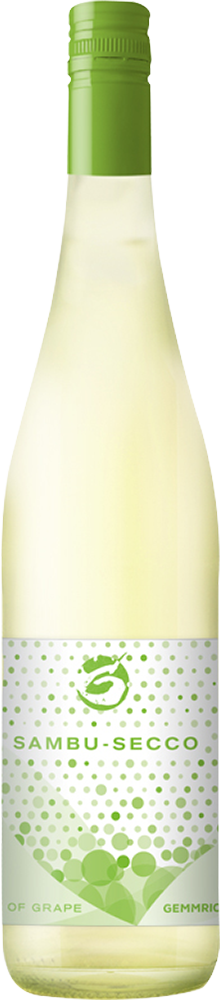 Sambu-Secco mit Holunderblüten