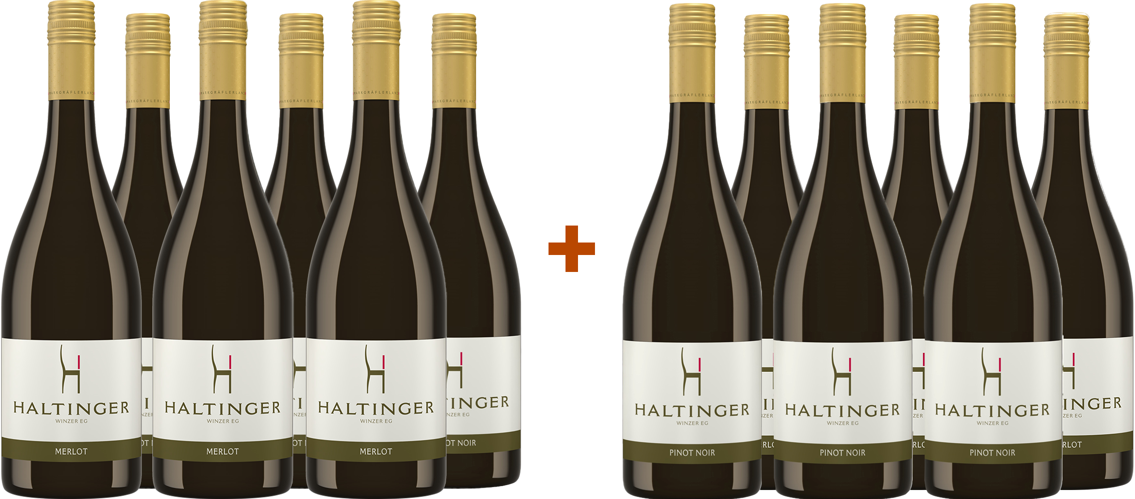6+6 Paket Pinot Noir und Merlot trocken
