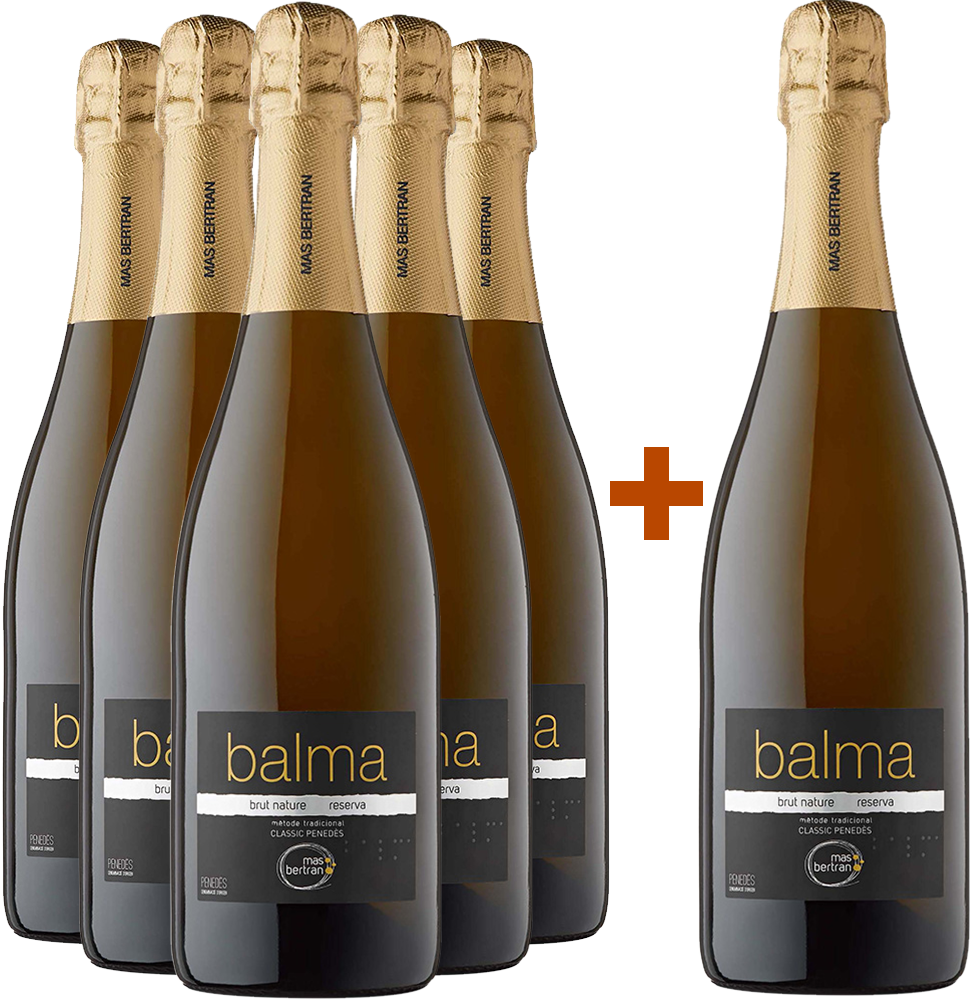 5+1 Aktionspaket Balma Penedés DO Brut Nature BIO