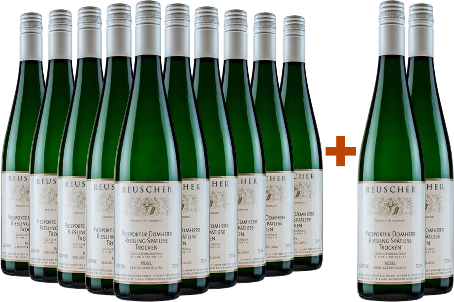 10+2 Piesporter Domherr Spätlese Riesling Paket