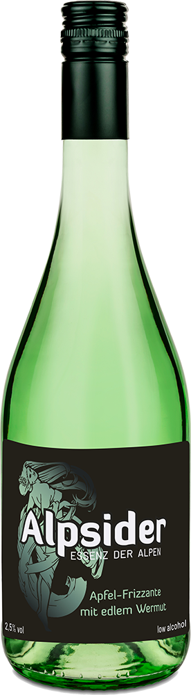 Alpsider Frizzante - Apfelcider mit Wermut