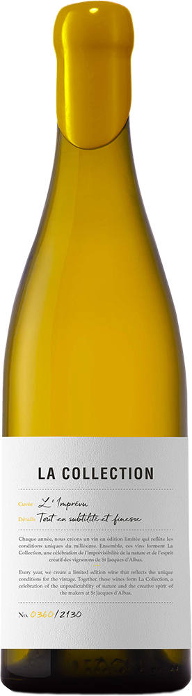 2025 Cuvée l'Imprévu Collection Blanc Pays d'Oc IGP BIO