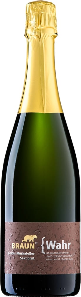 {Wahr Gelber Muskateller Sekt