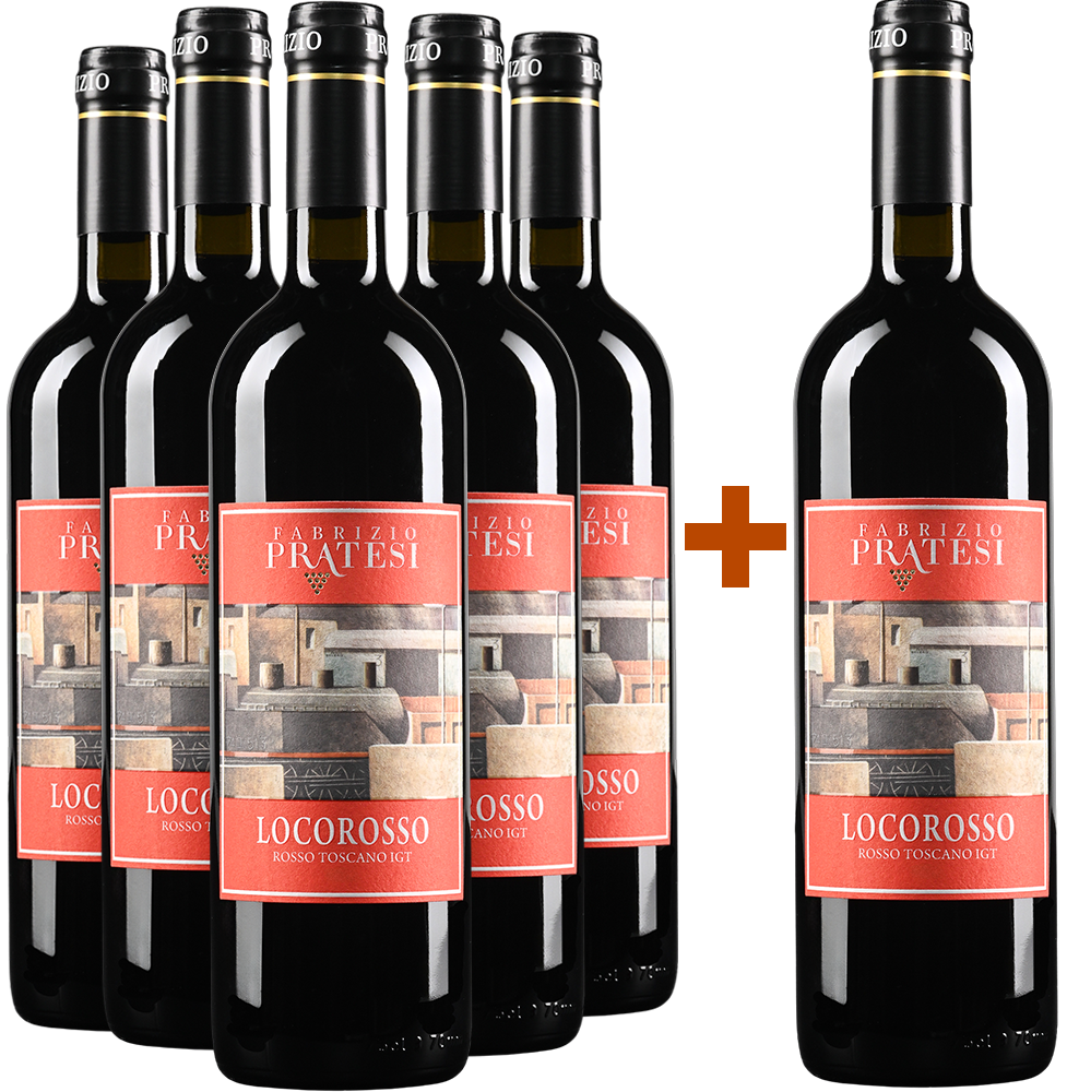 5+1 Paket Locorosso Toscana IGT