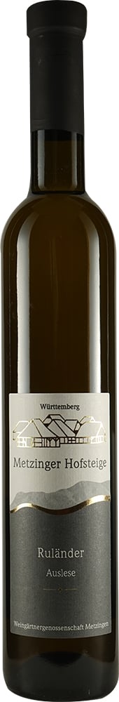 2018 Metzinger Hofsteige Ruländer Auslese 0,5 L