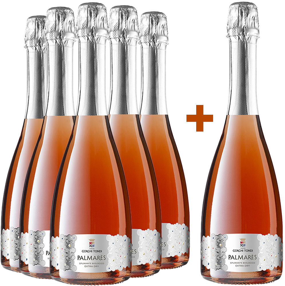 5+1 Paket Palmarès Spumante Rosé BIO