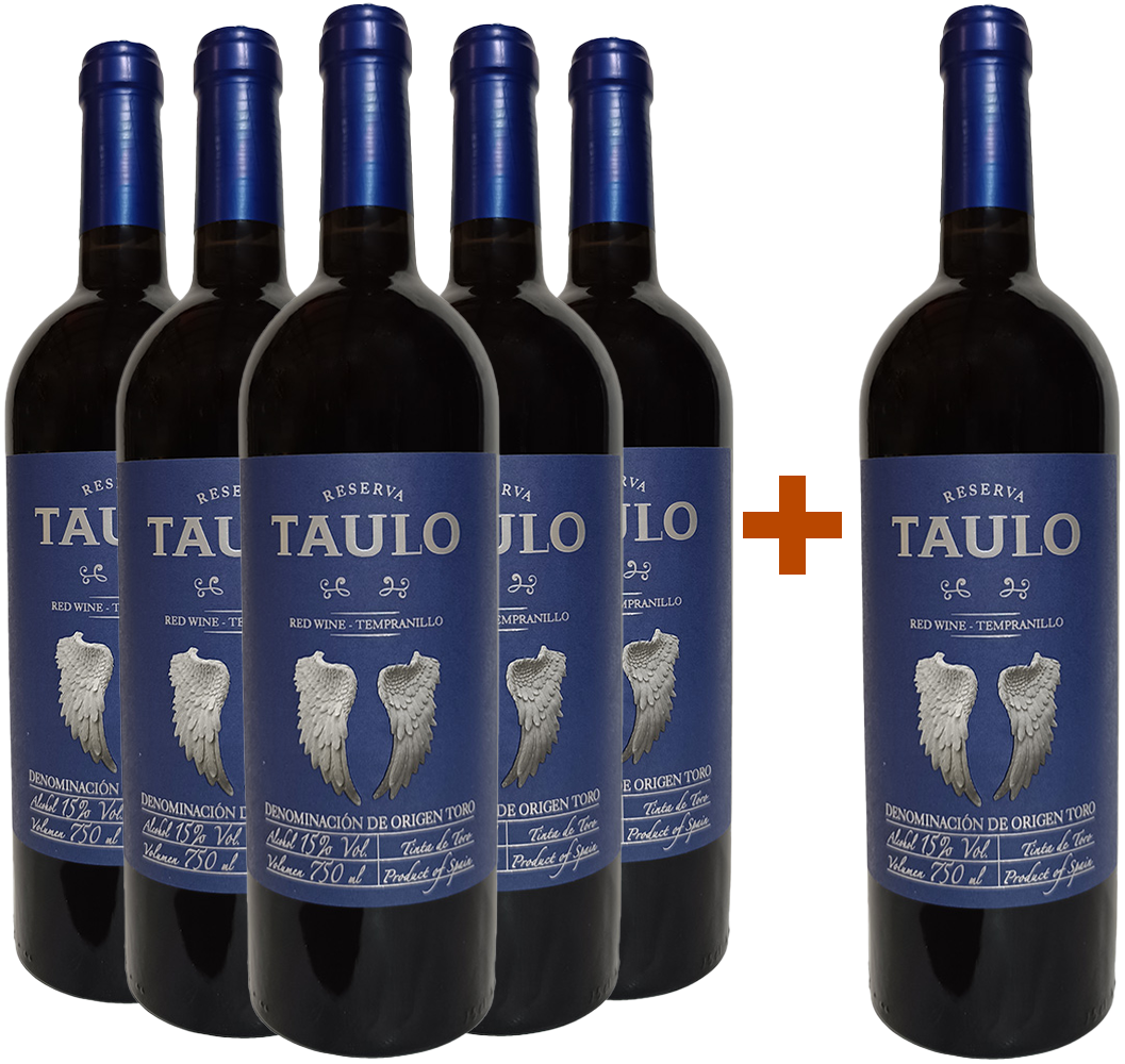 5+1 Aktionspaket Taulo Reserva Toro DO