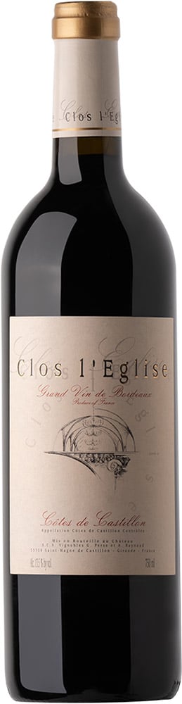 2001 Clos Eglise Cotes de Castillion Bordeaux AOP