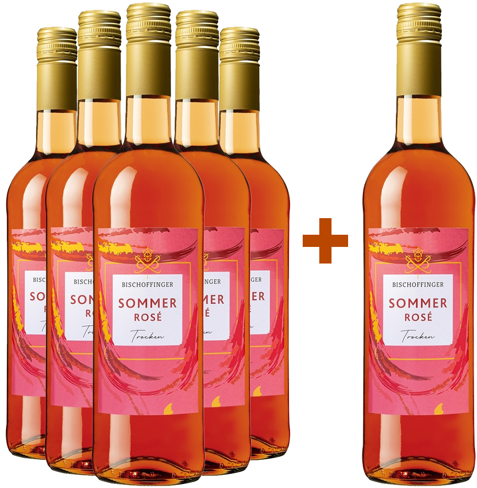 5+1 Paket "Sommer" Rosé trocken