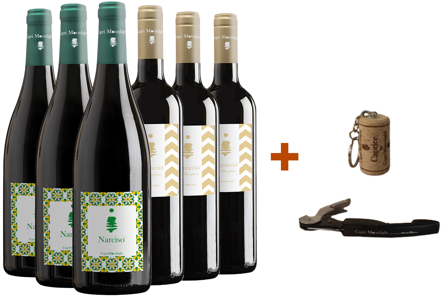 Capri Moonlight Weißwein Kennenlern-Paket + Geschenk