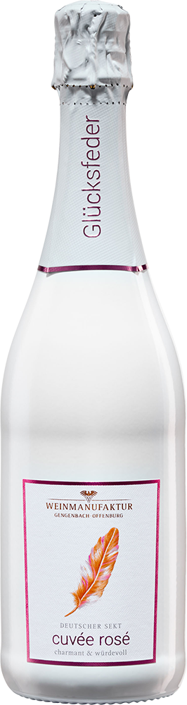 "Glücksfeder" Sekt Cuvée Rosé