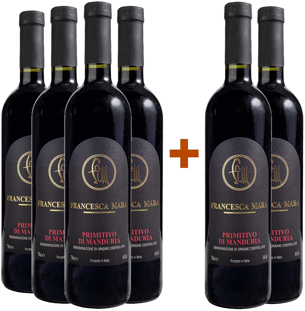 4+2 Paket Primitivo di Manduria DOC