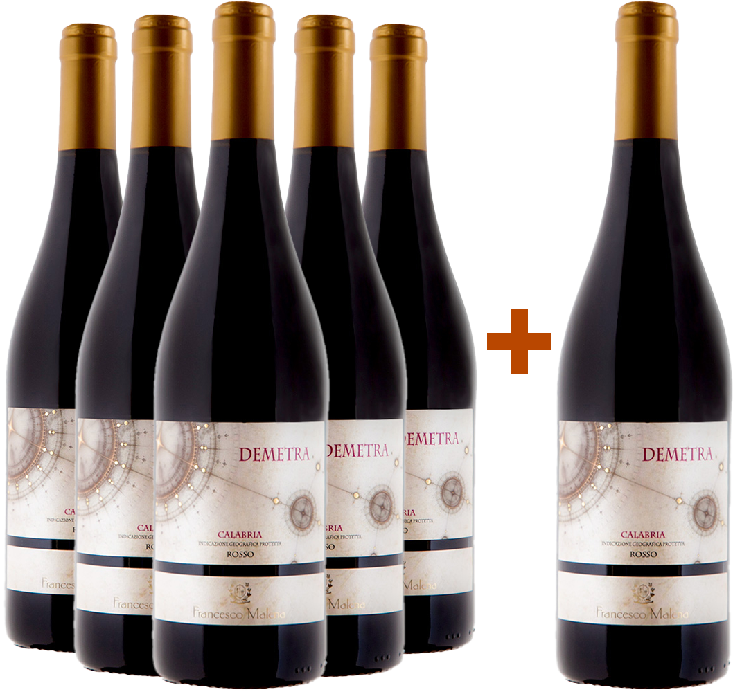 5+1 Paket Demetra Rosso Calabria IGP